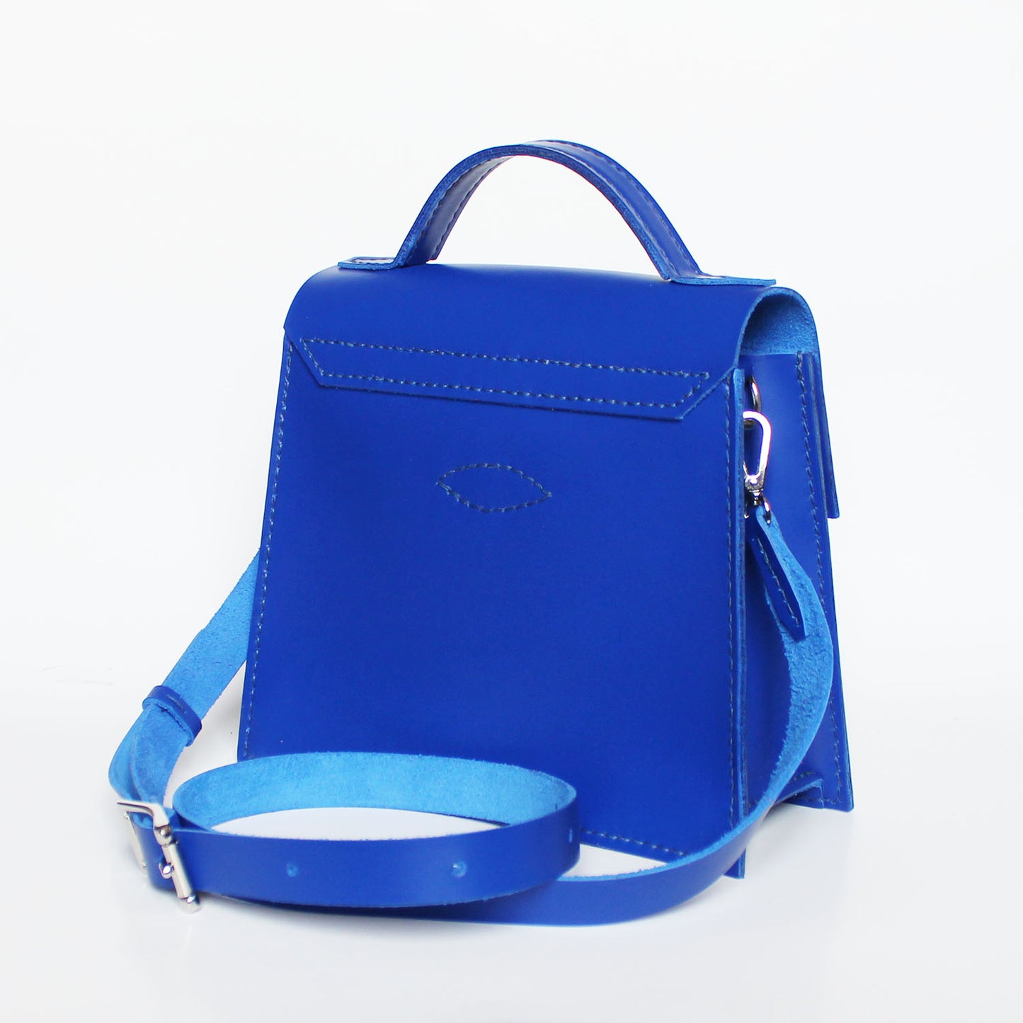 Sac AVA classique / Bleu Klein & Yeux Blancs