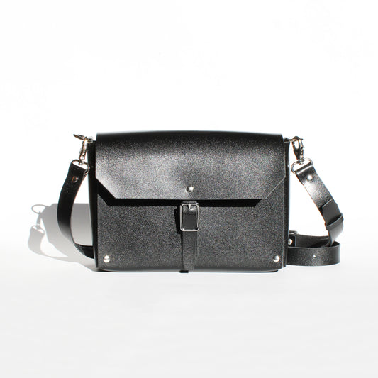 Sac Luti classique / Cuir Noir brillant